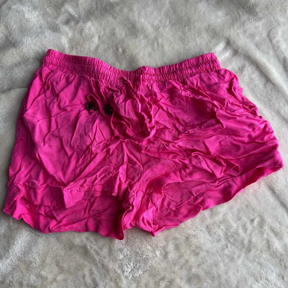 Flowy Hot Pink Shorts